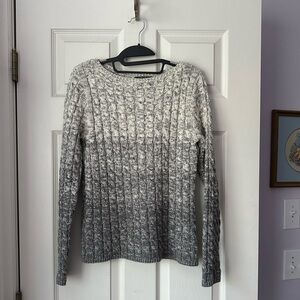 Boat neck sweater
